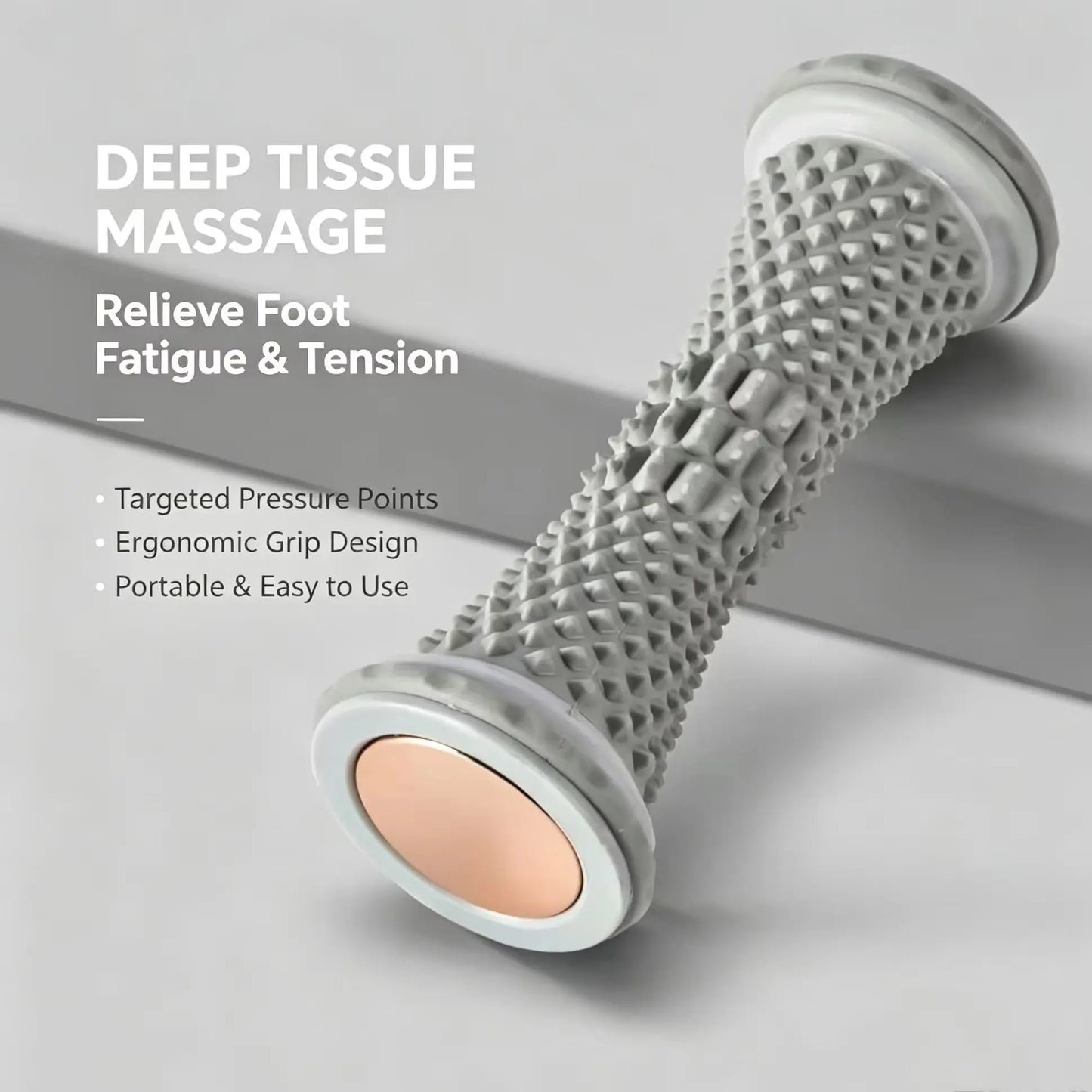 Plastic Manual Foot Roller Massage Ball Plantar Fascia Massager Yoga Foot Roller Relieve Foot Soreness Muscle Relax Tool