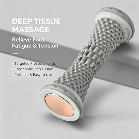 Plastic Manual Foot Roller Massage Ball Plantar Fascia Massager Yoga Foot Roller Relieve Foot Soreness Muscle Relax Tool